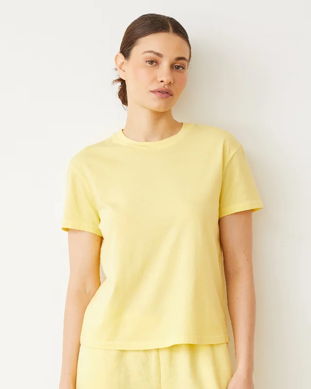 Women’s Beach Outfits Basic Crew Neck Tee