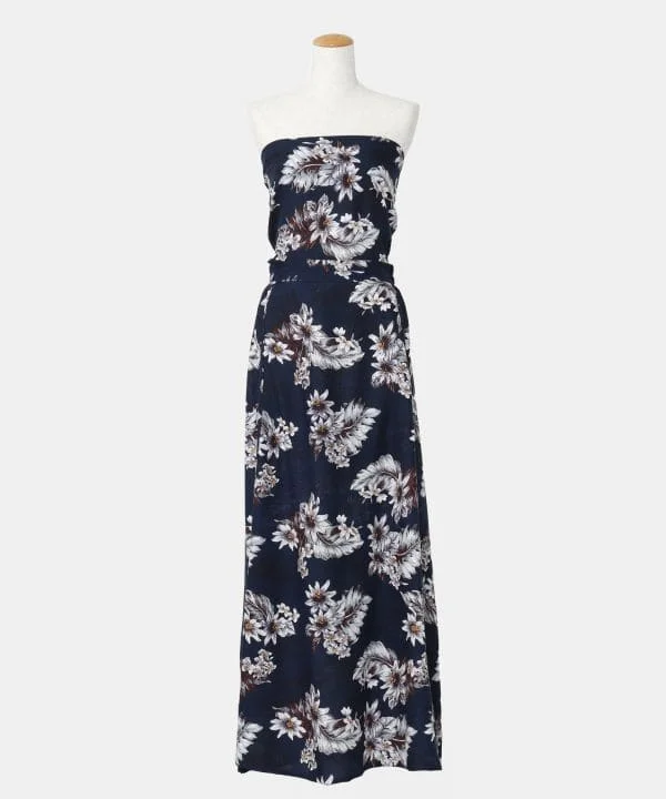 Women’s Office Wear Floral Sash Skirt