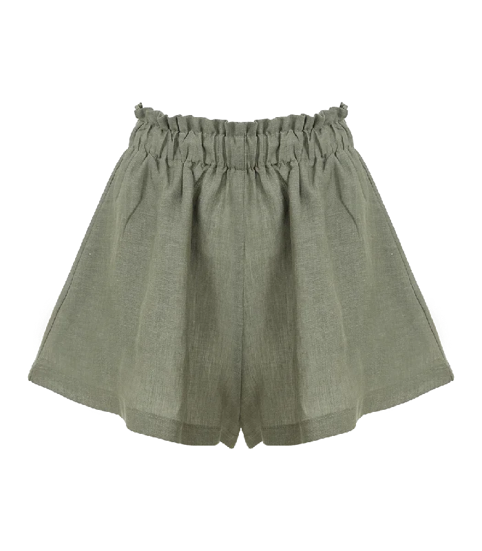 Comfortable Women’s Footwear Dione Linen Shorts