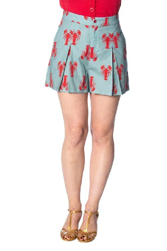 Women’s Business Pants Lobster Love Shorts