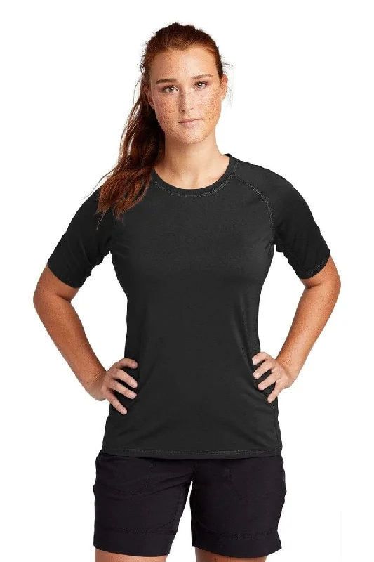 Maternity Fashion Clothes Sport-Tek LST470: Ladies Rashguard Tee. LST470