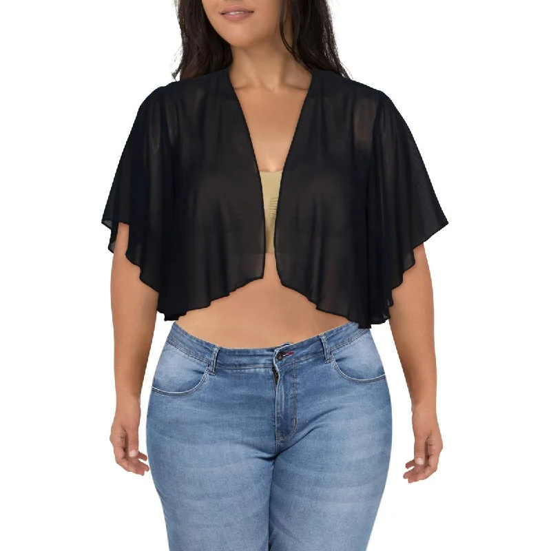 Women’s Summer Accessories Womens Chiffon Sheer Bolero