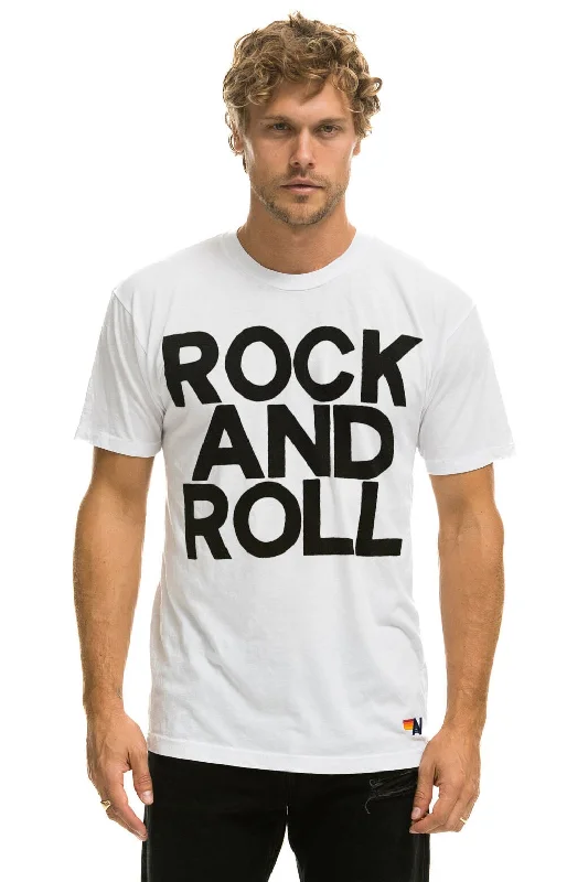 Women’s Designer Shoes ROCK AND ROLL TEE - WHITE