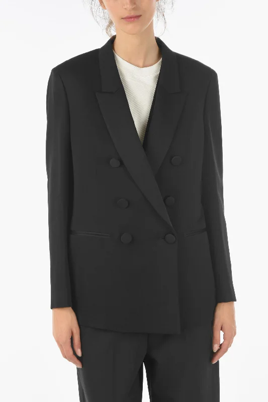 Women’s Skirts Online Neil Barrett Double-breasted DOUBLE TUXEDO JACKET Blazer with Vest