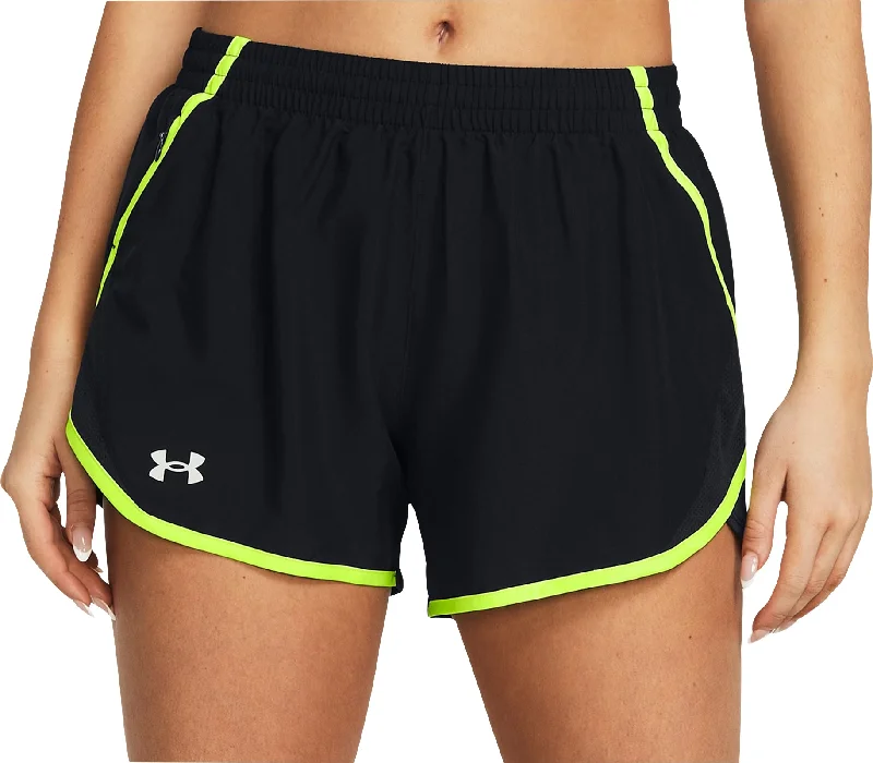 Fashionable Winter Boots Under Armour Fly By 3 Inch Womens Running Shorts - Black