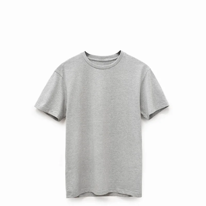 Women’s Casual Tops Supima Cotton Tee,  Heather Grey 1026