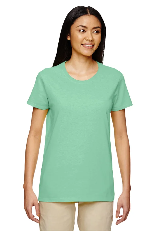 Women’s Summer Accessories Gildan Womens Short Sleeve Crewneck T-Shirt - Mint Green - Closeout