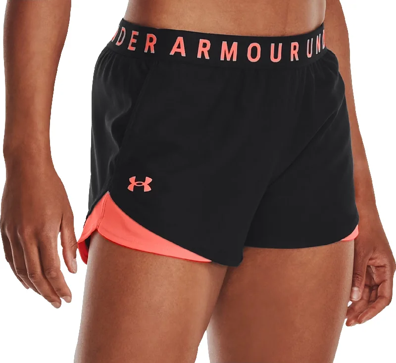 Summer Outerwear For Women Under Armour Play Up 3.0 Womens Running Shorts - Black