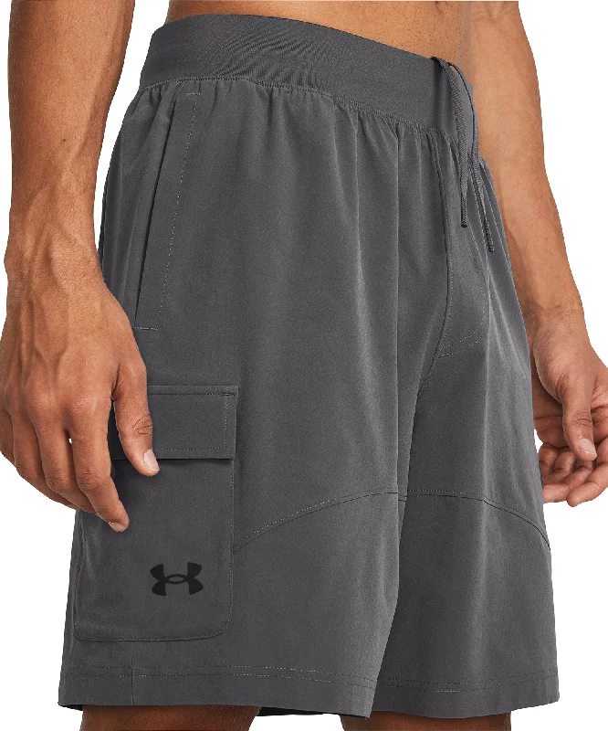 Elegant Jackets For Women Under Armour Stretch Woven Cargo Mens Training Shorts - Grey