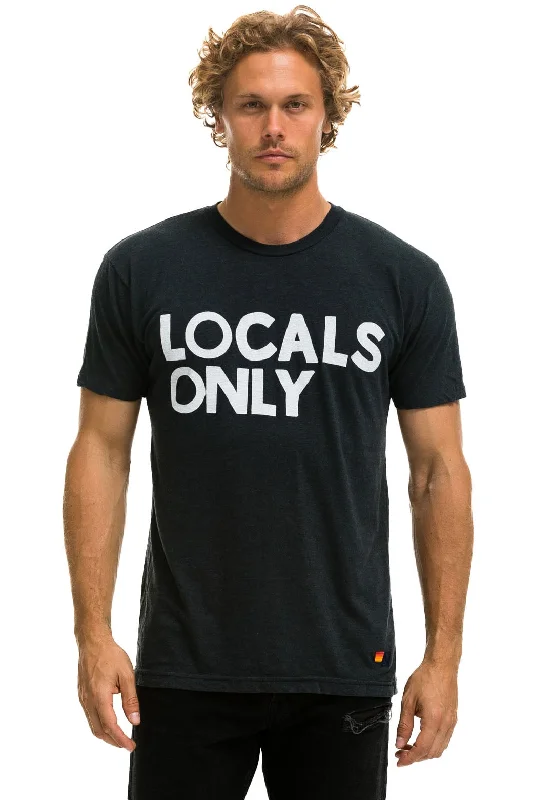 Women’s Outdoor Fashion LOCALS ONLY TEE - CHARCOAL