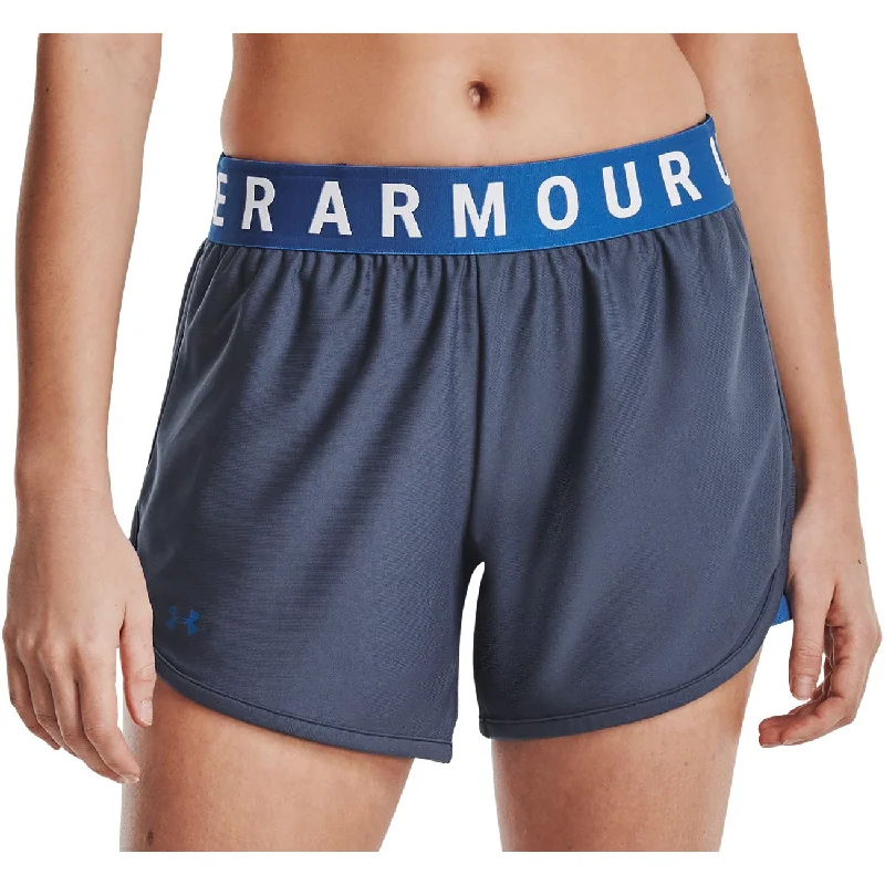 Women’s Active Shoes Online Under Armour Play Up 5 Inch Womens Running Shorts - Blue