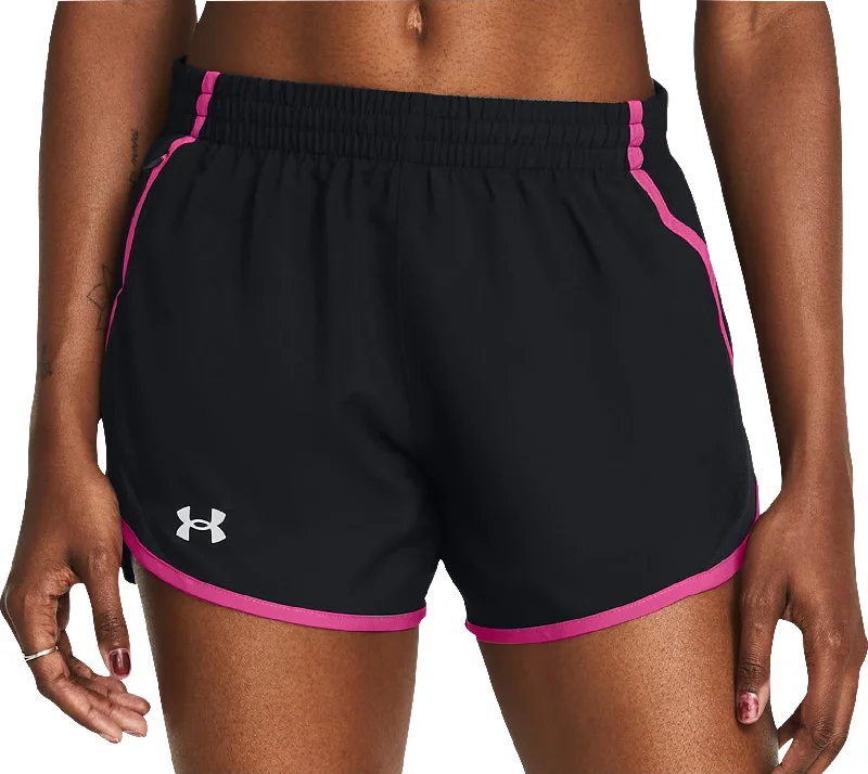 Women’s Casual Sneakers Under Armour Fly By 3 Inch Womens Running Shorts - Black