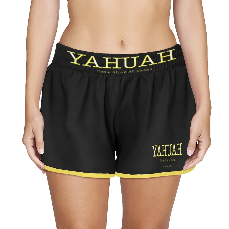 Women’s Summer Accessories Yahuah-Name Above All Names 02-02 Ladies Designer Sports Shorts