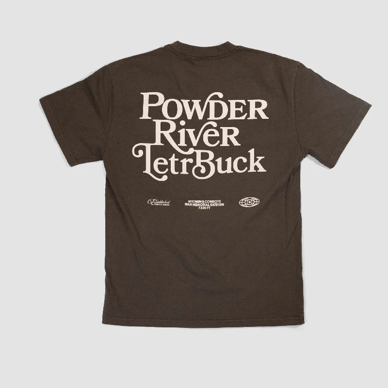 Winter Fashion For Women Powder River Letr Buck Tee