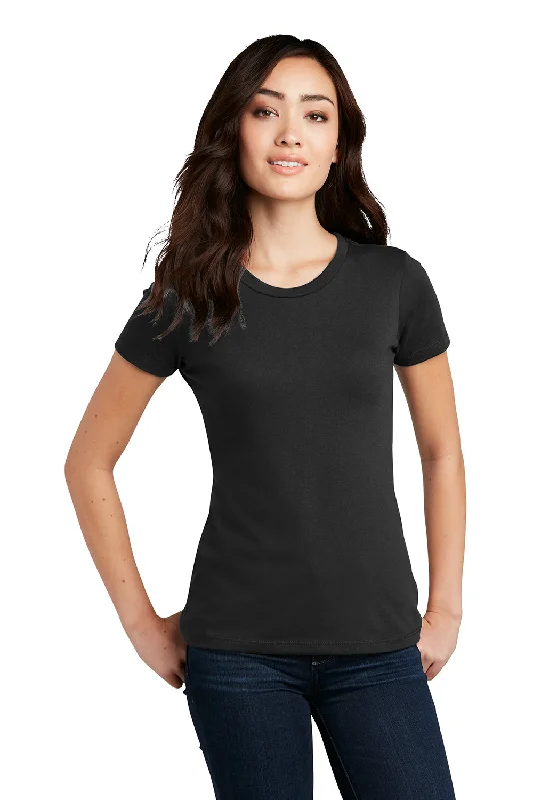 Women’s Boots Online District Womens Perfect Blend Short Sleeve Crewneck T-Shirt - Black