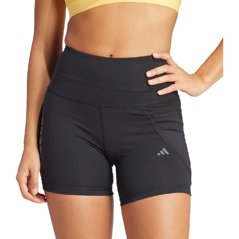 Summer Outerwear For Women adidas Adizero Lite Womens Short Running Tights - Black