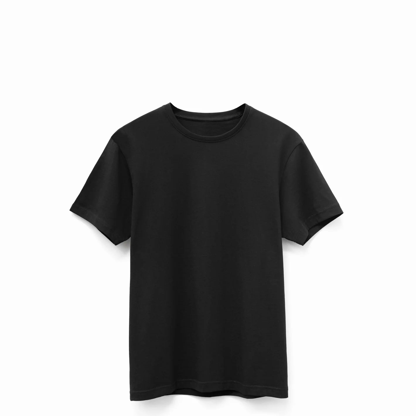 Winter Fashion For Work Supima Cotton Tee,  Black 1026