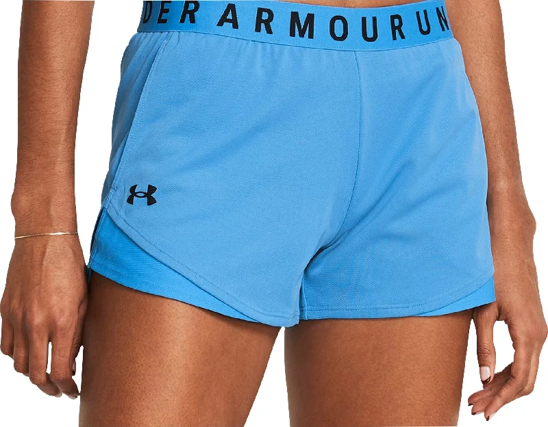 Women’s Sweatpants Online Under Armour Play Up 3.0 Twist Womens Running Shorts - Blue