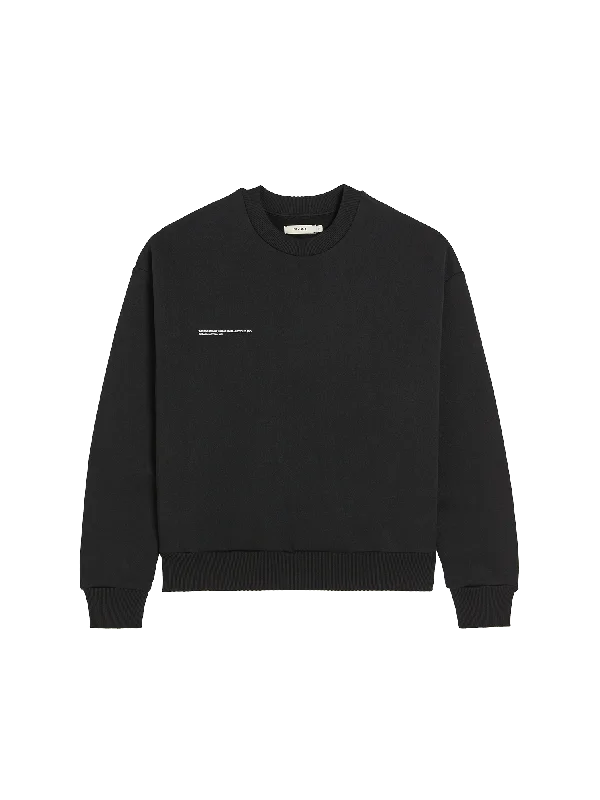 Womens 365 Heavyweight Sweatshirt—black