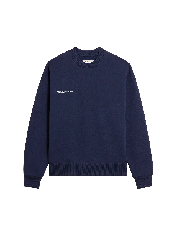 Womens 365 Heavyweight Sweatshirt—navy blue