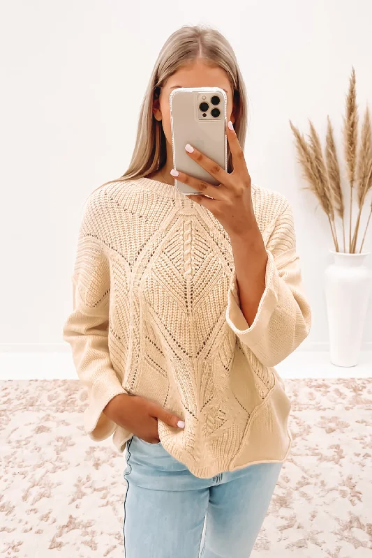 Salli Knit Cream