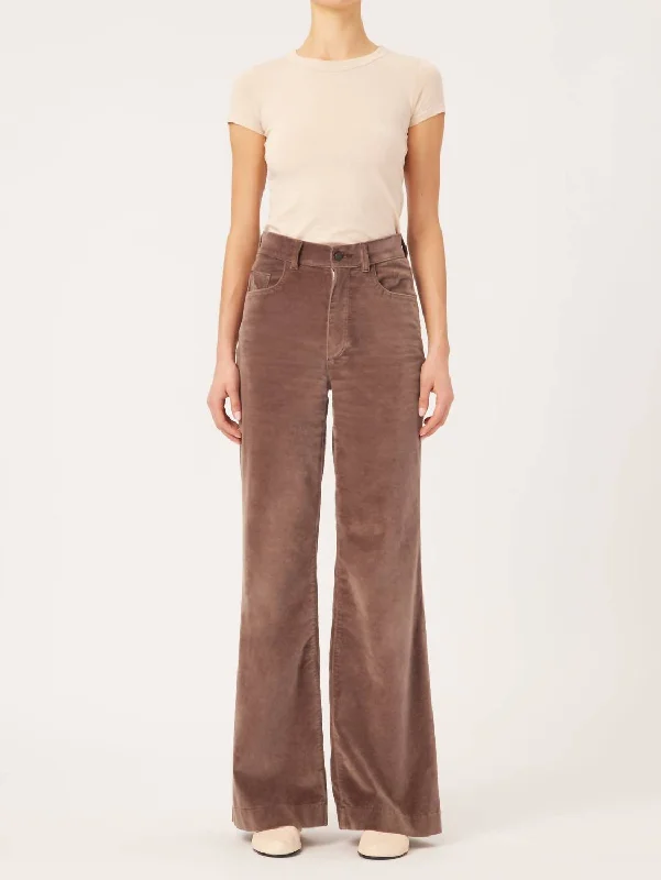 Hepburn Pants In Pearl Grey