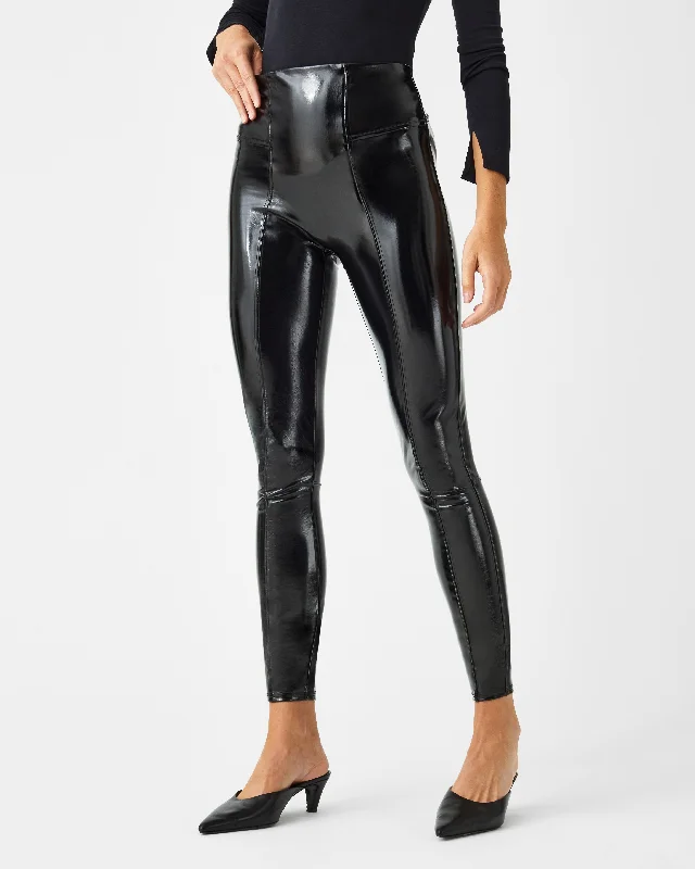 SPANXshape™ Faux Leather Patent Leggings