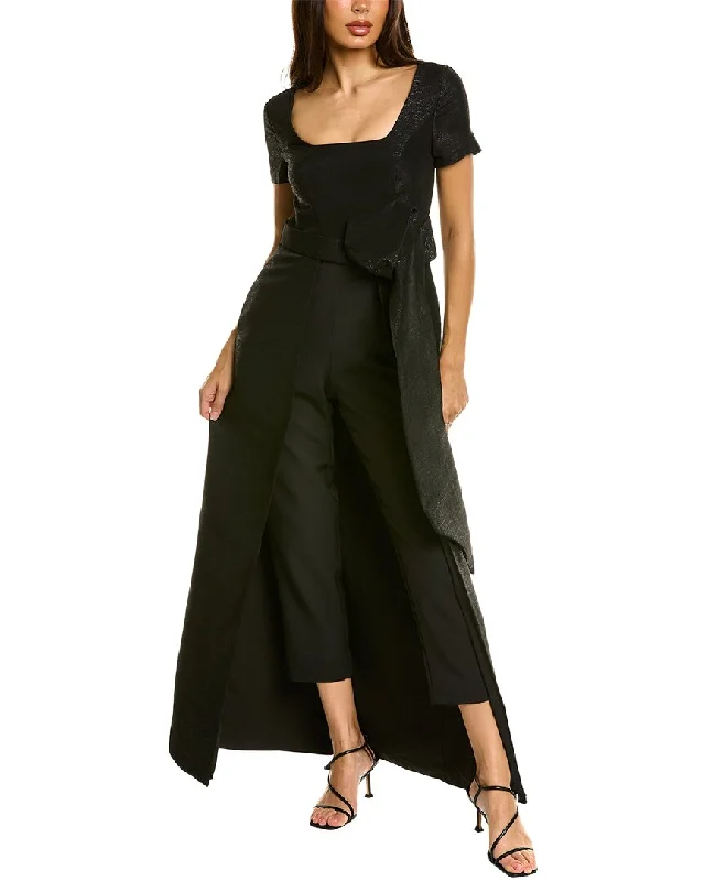 Kay Unger Olympia Walk-Thru Jumpsuit