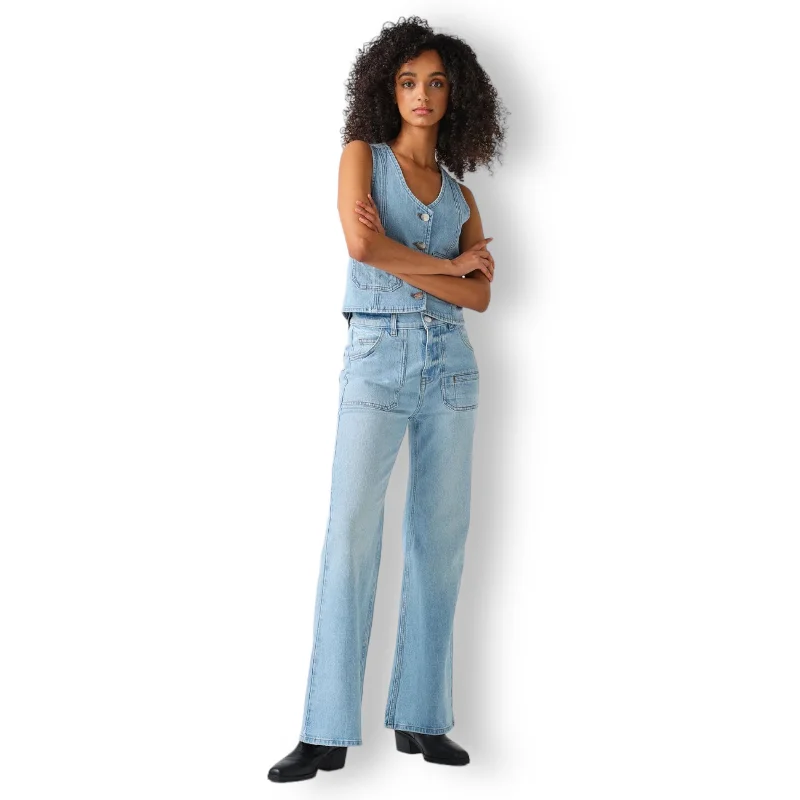 seventy + mochi Queenie Jean Oceanic Blue